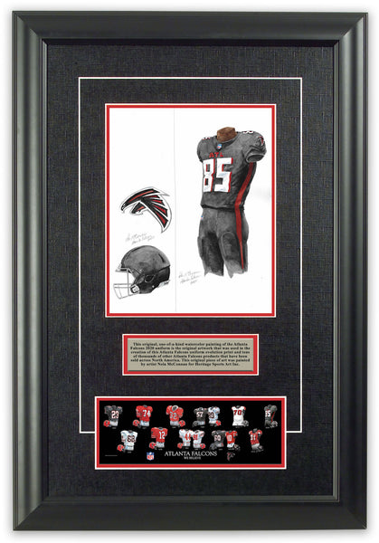 NFL Atlanta Falcons 2020 uniform original art – Heritage Sports Art