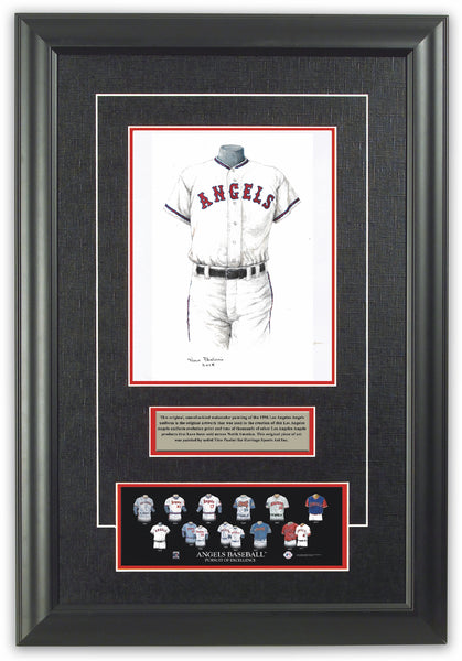 LA Angels Of Anaheim 2007 uniform artwork, This is a highly…