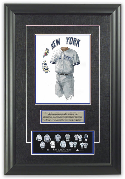 MLB New York Yankees 1927 uniform original art – Heritage Sports Art