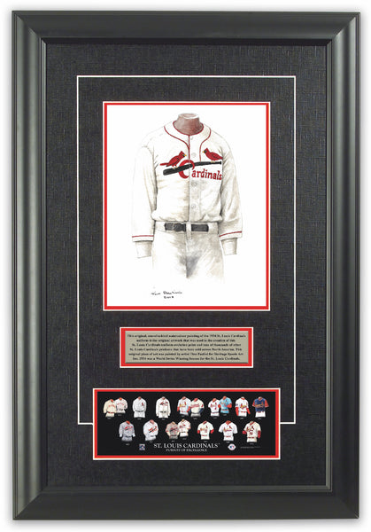MLB St. Louis Cardinals 1934 uniform original art – Heritage
