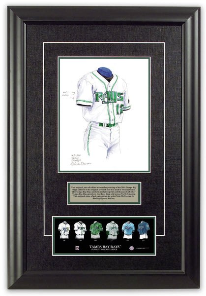 Tampa Bay Devil Rays 2001 uniform artwork, This is a highly…