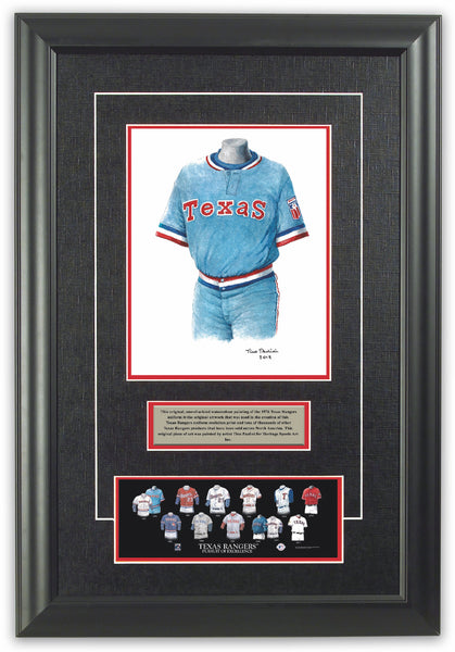 Texas Rangers 1976-77 uniform  Texas rangers, Ranger 2012, Ranger