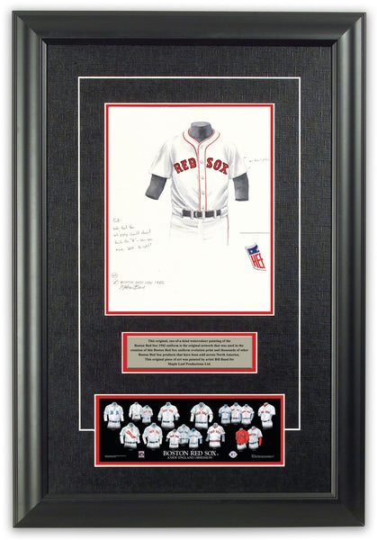 MLB Boston Red Sox 1942 uniform original art – Heritage Sports Art