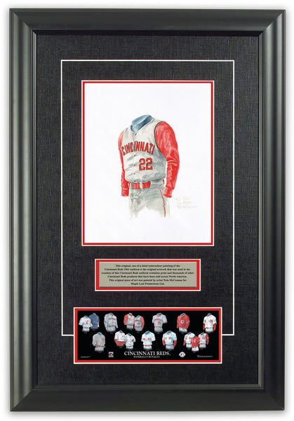 1961 Cincinnati Reds Baseball Art