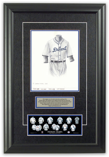 Detroit Tigers Autographed Framed Jerseys