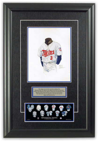 Kirby Puckett Framed Minnesota Twins Jersey