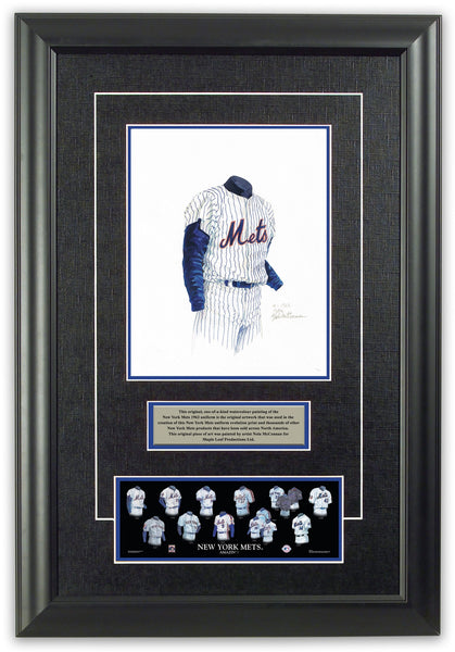 New York Mets 1962 uniform artwork, This is a highly detail…