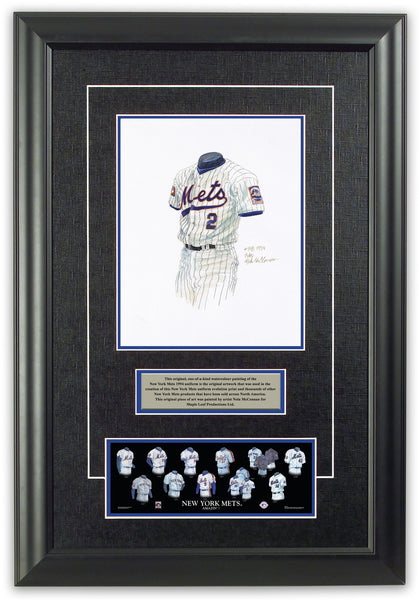 New York Mets 1994 uniform artwork, This is a highly detail…