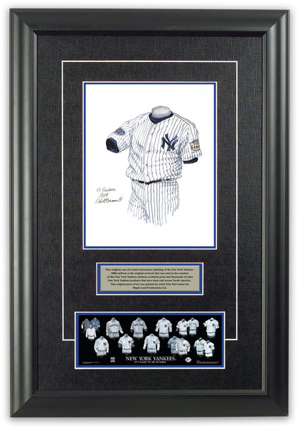 New York Yankees 2008 uniform artwork, This is a highly det…