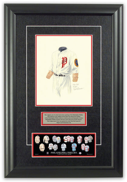 Philadelphia Phillies uniform evolution plaqued poster – Heritage Sports  Stuff