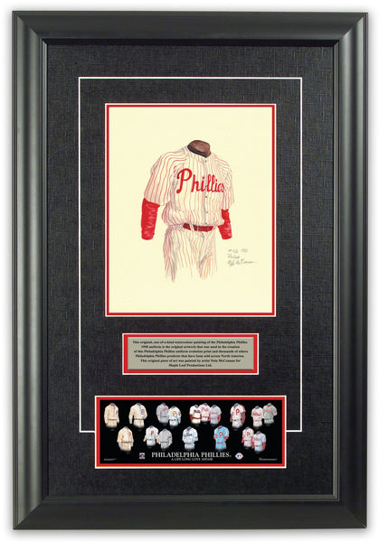 MLB Philadelphia Phillies 1950 uniform original art – Heritage