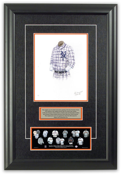 MLB San Francisco Giants 1999 uniform original art – Heritage