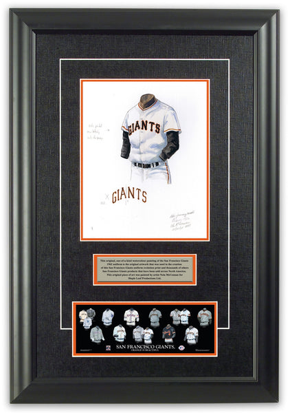 San Francisco Giants: Orange is Beautiful Poster by Nola McConnan