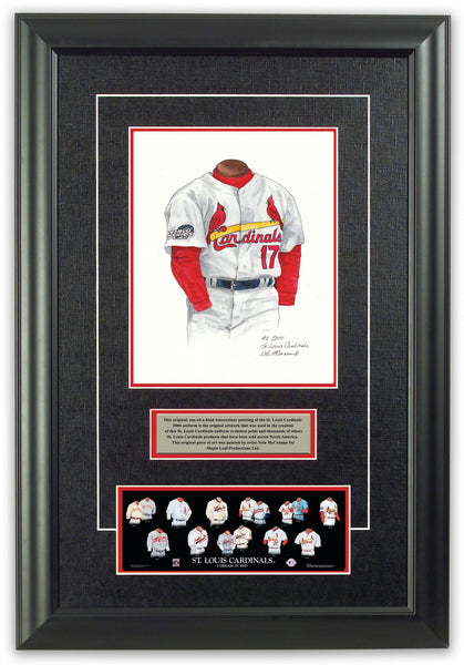MLB St. Louis Cardinals 2004 uniform original art – Heritage