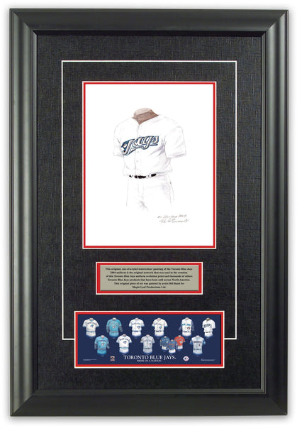 Toronto Blue Jays 2003 AS Lithograph signed by Roy Halladay, Carlos Delgado  & Vernon Wells