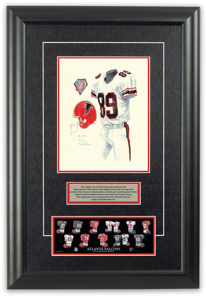 Atlanta Falcons 1994 uniform artwork, This is a highly deta…