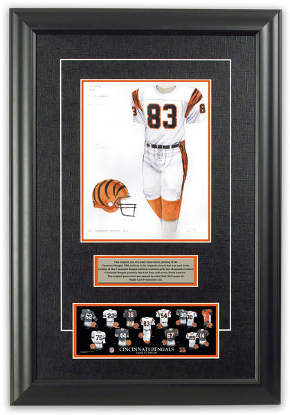 NFL Cincinnati Bengals 1986 uniform original art – Heritage Sports Art