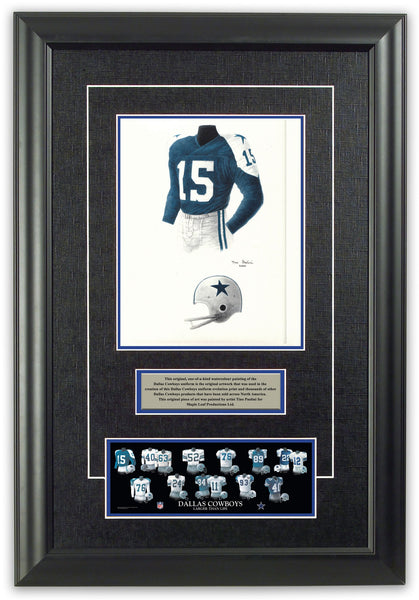 NFL Dallas Cowboys 1960 uniform original art – Heritage Sports Art