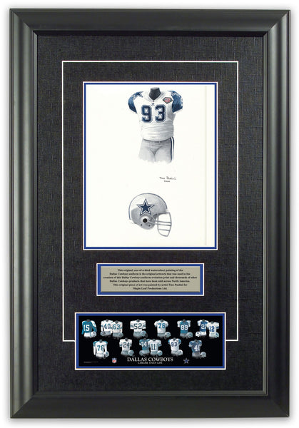 NFL Dallas Cowboys 1994 uniform original art – Heritage Sports Art