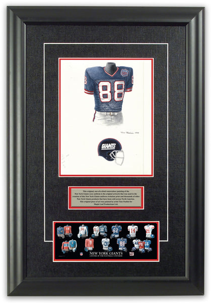 NFL New York Giants 1990 uniform original art – Heritage Sports Art