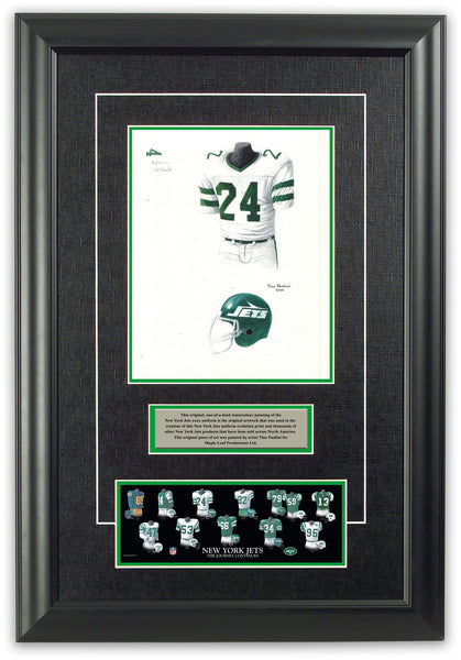 Joe Klecko Poster/canvas Print New York Jets Watercolor 