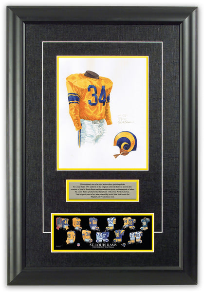 NFL Los Angeles Rams 1951 uniform original art – Heritage Sports Art