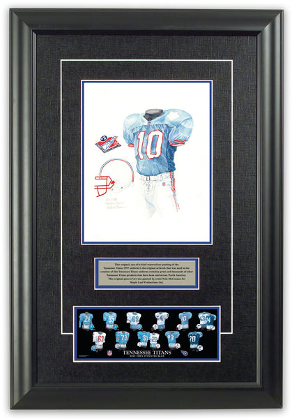 Steve Mcnair Inspired Poster Tennessee Titans Art Print 