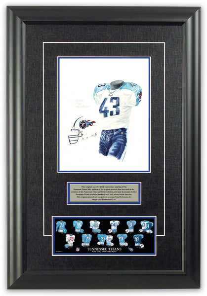 : NEW Tennessee Titans NFL Helmet Shadowbox w/Steve