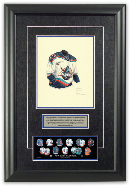 New York Islanders 1996-97 jersey artwork, This is a highly…