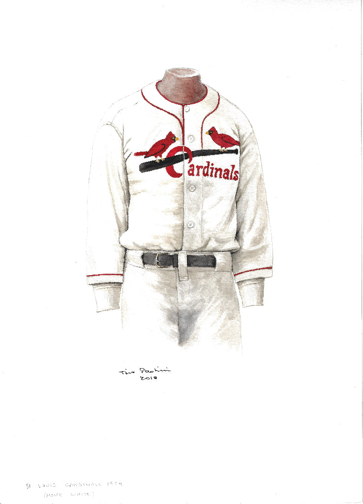 St. Louis Cardinals Home Uniform  Mlb uniforms, Cardinals, Sports uniforms