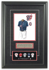 MLB Washington Nationals 2012 uniform original art – Heritage Sports Art