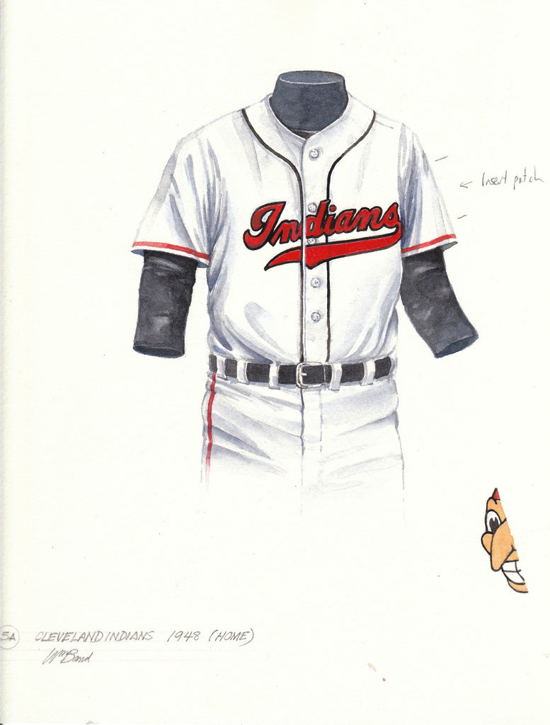 Cleveland Guardians 1948 Home Uniform - Poster 1