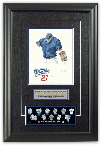 Los Angeles Dodgers 1998 uniform artwork, This is a highly …