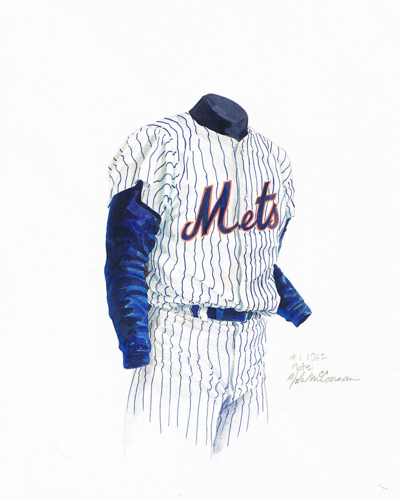 New York Mets Plaque Uniforms of the Team 1962-2000 Mancave Decor Sports  Image