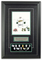 MLB Oakland Athletics 1989 uniform original art – Heritage Sports Art