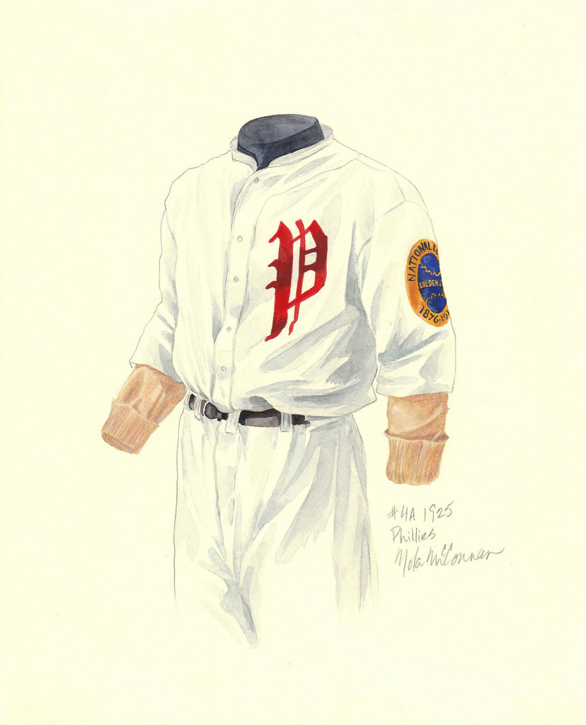 MLB Philadelphia Phillies 1925 uniform original art – Heritage