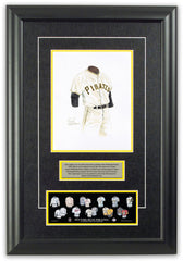 Pittsburgh Pirates uniform evolution plaqued poster – Heritage Sports Stuff