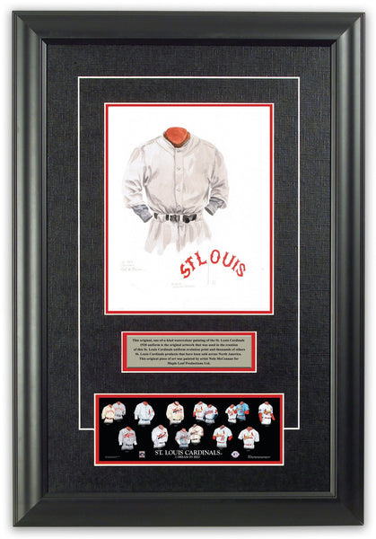 St. Louis Cardinals 1920 uniform artwork, This is a highly …