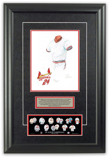 MLB St. Louis Cardinals 1974 uniform original art – Heritage