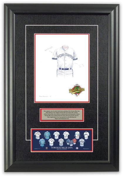 MLB Toronto Blue Jays 1992 uniform original art – Heritage Sports Art