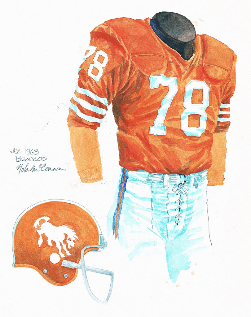 Denver Broncos: Looking back at the team's uniform history since 1960
