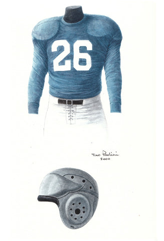 NHL Detroit Red Wings 1942-43 uniform and jersey original art – Heritage  Sports Art