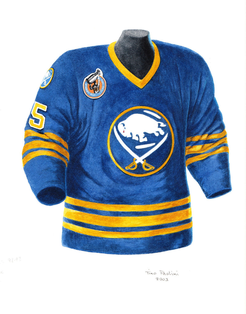 Buffalo Sabres Light Uniform - National Hockey League (NHL