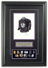 NHL Los Angeles Kings 2007-08 uniform and jersey original art – Heritage  Sports Art