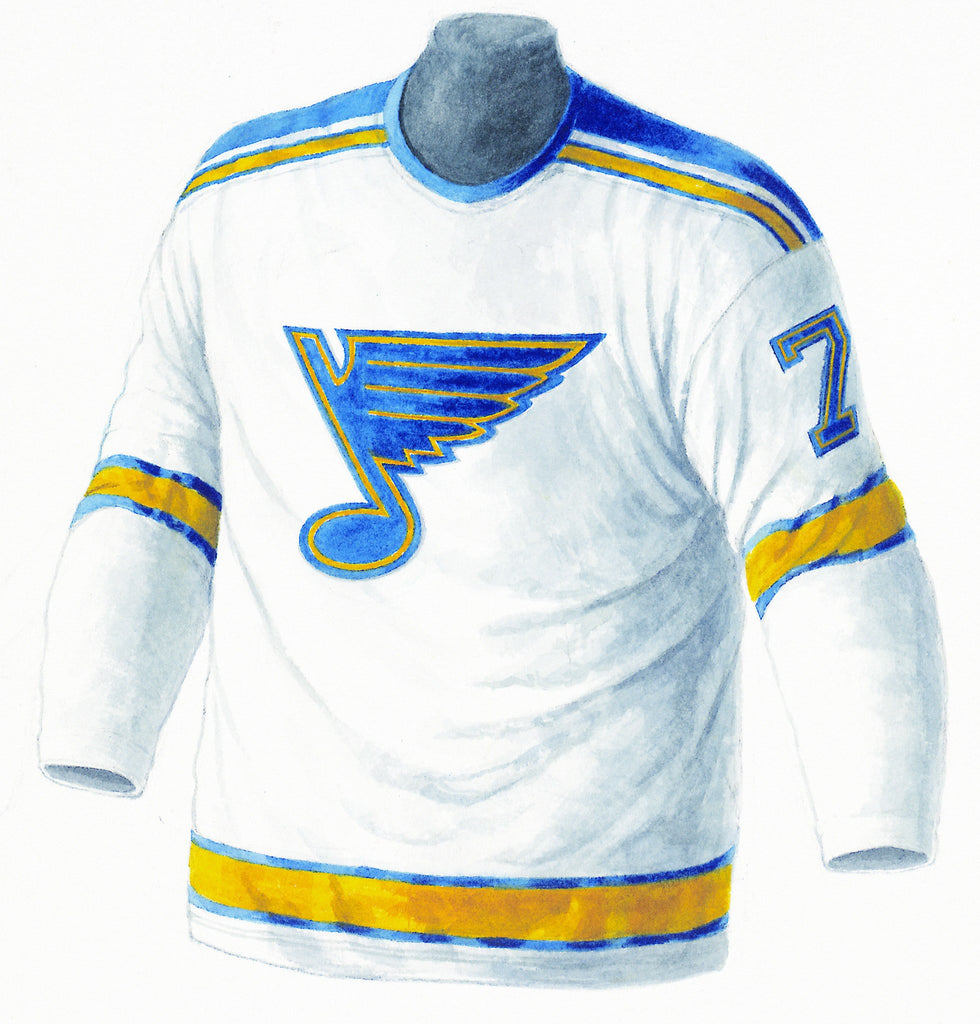 NHL Oakland Seals 1968-69 uniform and jersey original art