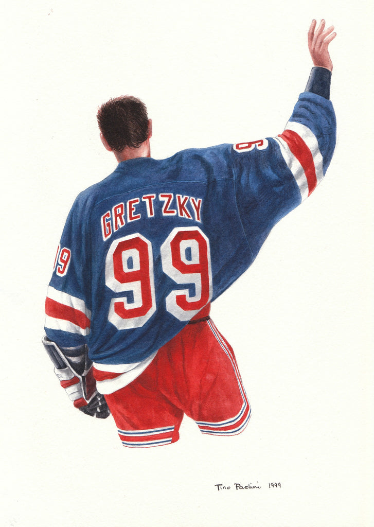 Wayne Gretzky - Custom Framed Oilers Jersey - Signed
